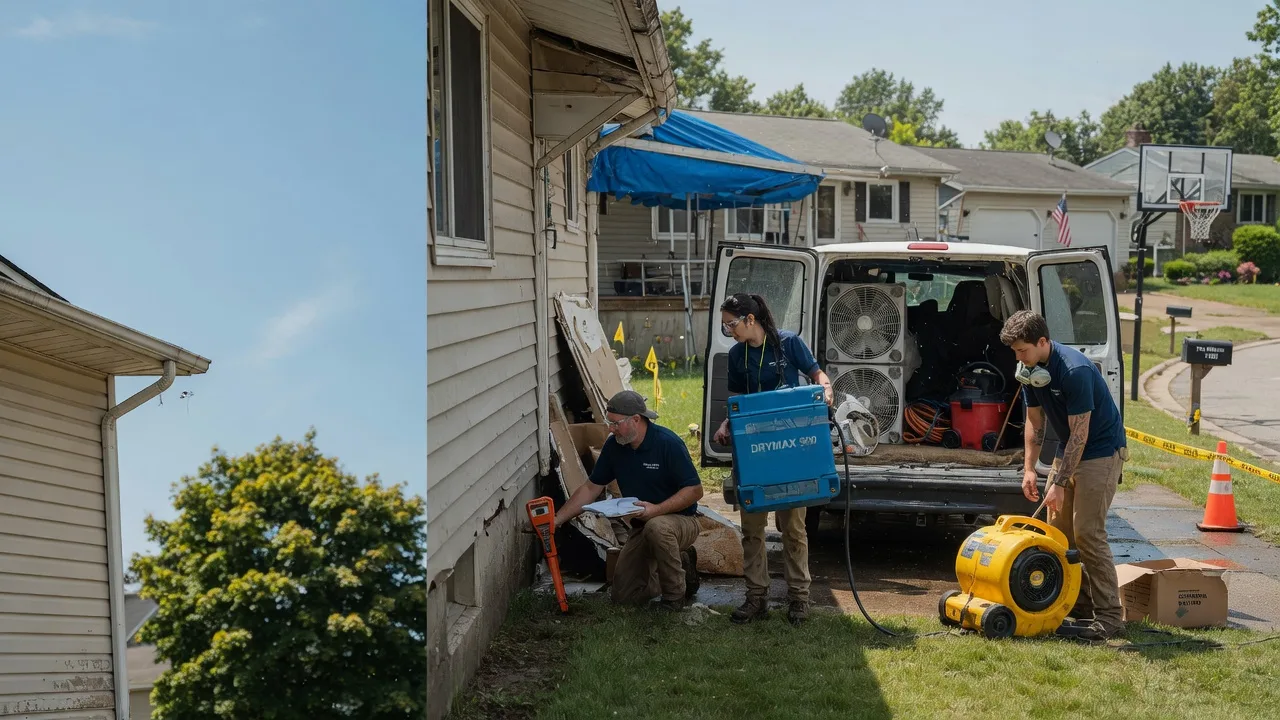 Ceiling Leak Cleanup in Saint Michaels, MD near me